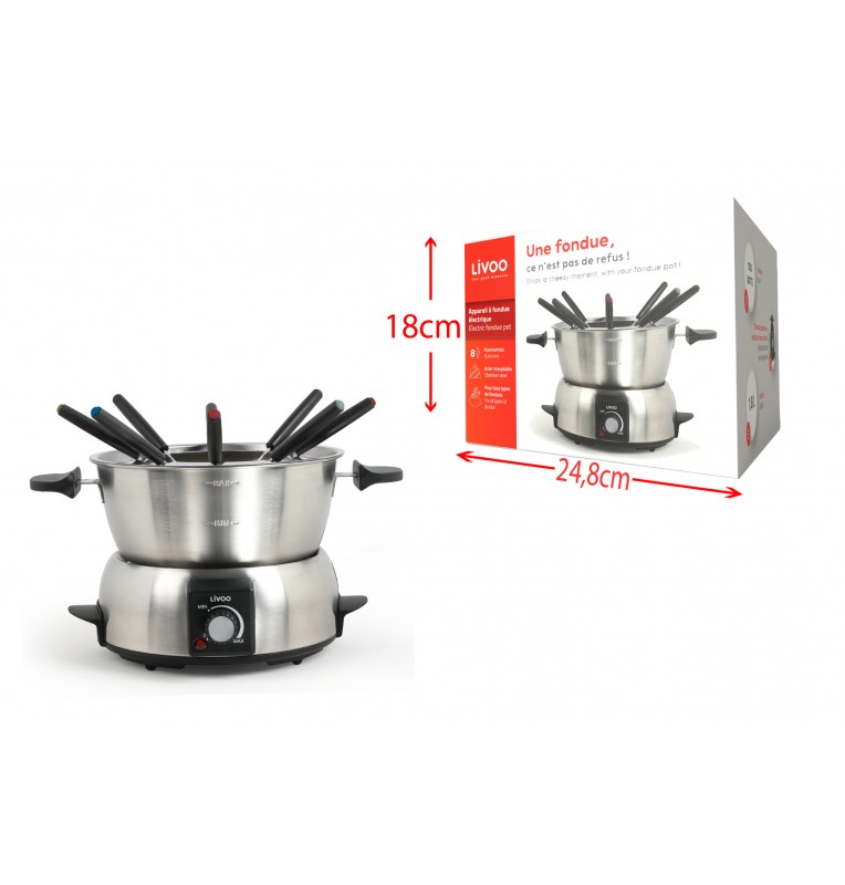 APPAREIL A FONDUE ELECTRIQUE 1000W, Grossiste