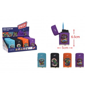 BRIQUET FLAMME BLEUE DINOSAURE