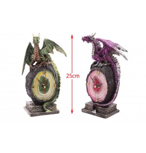 HORLOGE DRAGON GEODE EN...