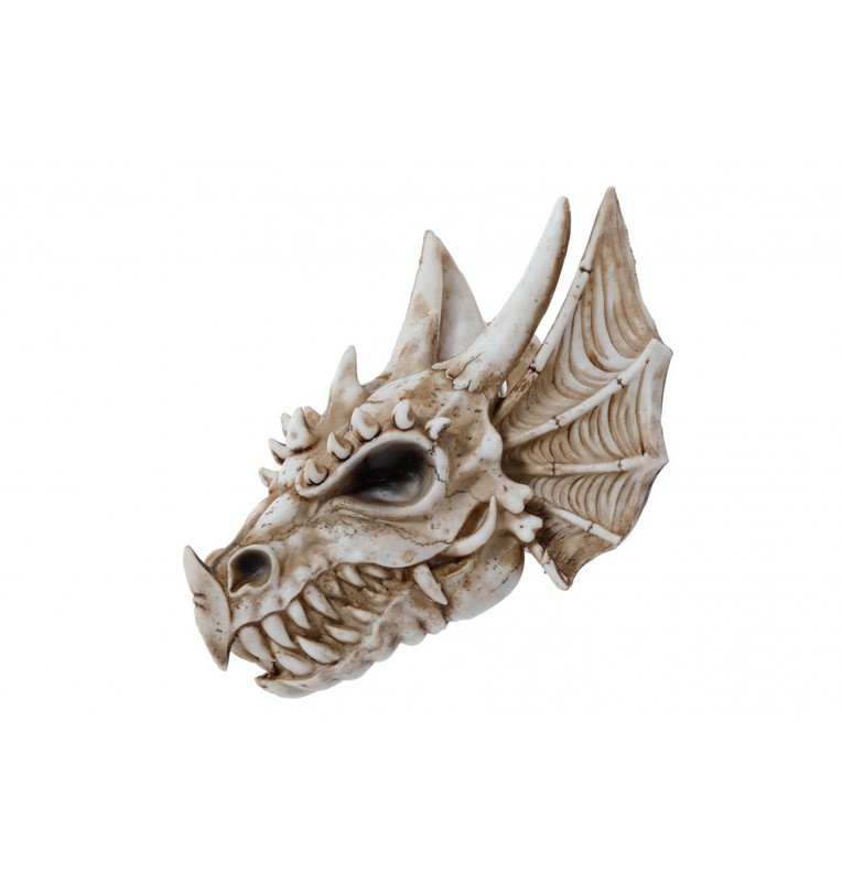 Puckator Crâne De Dragon En Résine 16,5 Cm - Figurine Fantastique Décorative DRG431