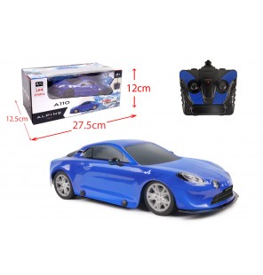 BTE R/C ALPINE A110 BLEU 1/24