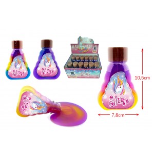 SLIME LICORNE 120G 3 COLORIS
