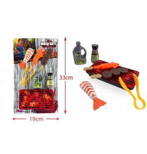 SET BARBECUE FOREST TOYS