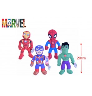 PELUCHE MARVEL 4 ASSORTIS...