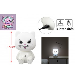 LAMPE VEILLEUSE CHAT KAWAII...