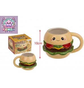 MUG KAWAII BURGER 44CL