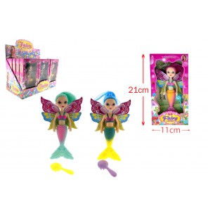 POUPEE SIRENE 3 COLORIS...