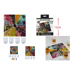 JEU A BOIRE + 4 VERRES
