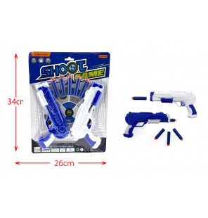 SET 2 PISTOLETS BLANC ET...