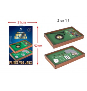 JEU DE CASINO 2 EN 1 BLACK...