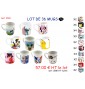 ASSORTIMENT 36 MUGS...