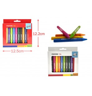 BOITE 12 CRAYONS DE CIRE...