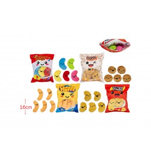 PELUCHE SNACK 5 ASSORTIS...