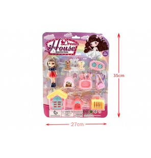 SET POUPEE ET COMPAGNONS 2...