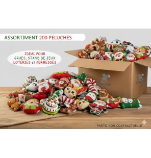MIX 200 PELUCHES DE NOEL...