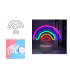 VEILLEUSE LED NEON ARC EN CIEL