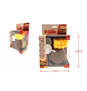 SET FAST FOOD BURGER &...