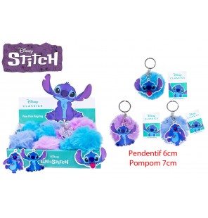 PORTE CLE STITCH POMPON 3...