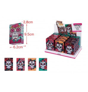 ETUI CIGARETTE TETE MORT