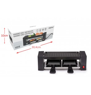 RACLETTE GRILL 2PERS 400W
