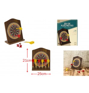 JEU DE FLECHETTES EN BOIS