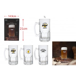 CHOPE A BIERE XXL 1L 3...