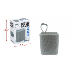 ENCEINTE BLUETOOTH GRISE 3W
