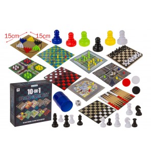 JEUX DE SOCIETE 10 EN 1