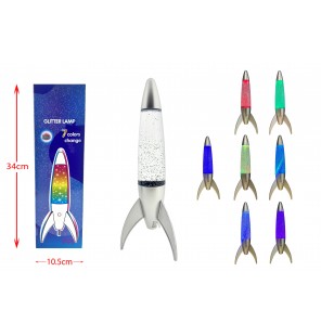 LAMPE FUSEE PAILLETTES USB