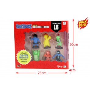 SET 8 FIGURINES GANG BEATS