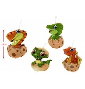 PELUCHE OEUF DINOSAURE 4...