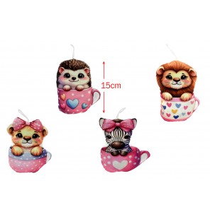PELUCHE ANIMAL TASSE 4...