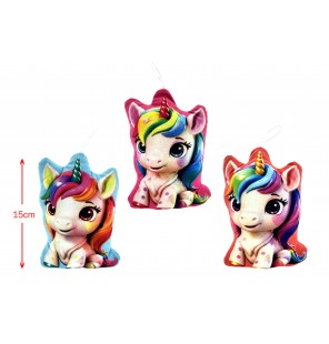 PELUCHE LICORNE CRINIERE...