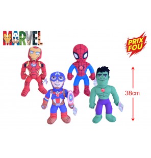 PELUCHE MARVEL 4 ASSORTIS...