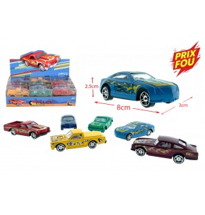 VOITURE METAL 6 ASSORTIS...