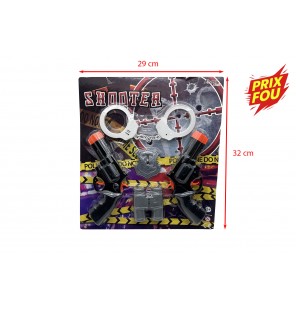 SET 2 PISTOLETS AVEC...