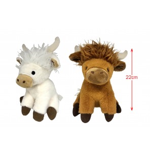 PELUCHE VACHE HIGHLAND 3...