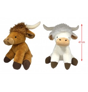 PELUCHE VACHE HIGHLAND 3...