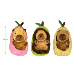 PELUCHE CAPYBARA DANS FRUIT...