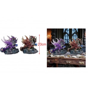 STATUE DRAGON PERLE 2 COLORIS