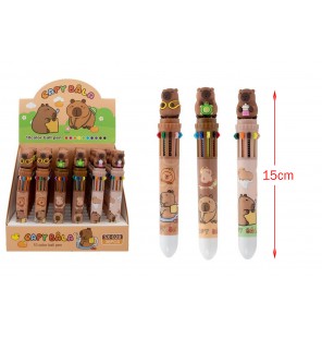 STYLO CAPYBARA 10 COLORIS 3...