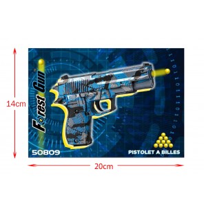 PISTOLET A BILLES BLEU CAMO...