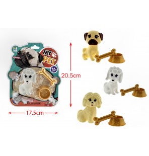SET FIGURINE CHIEN 3...