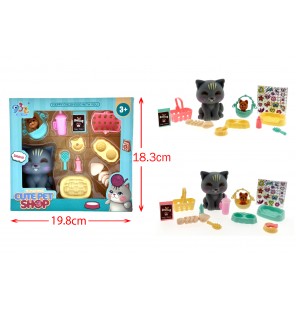 SET CHATON ET ACCESSOIRES...