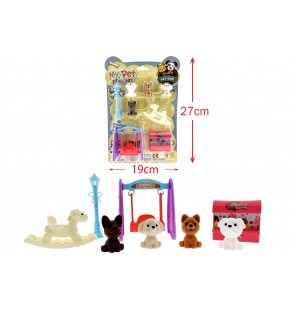 SET MINI PARC A CHIOTS...