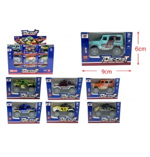 4X4 METAL 1/64 4 ASSORTIS...