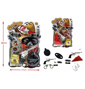 SET PISTOLET COWBOY WESTERN...
