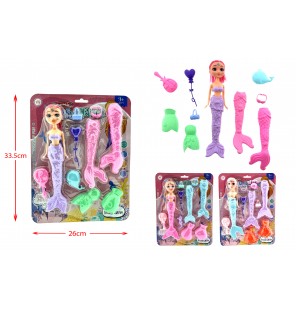 SET POUPEE SIRENE +...