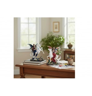 STATUE FEE LICORNE