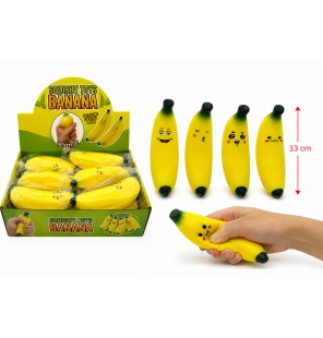 SQUISHY BANANE 4 ASSORTIS...